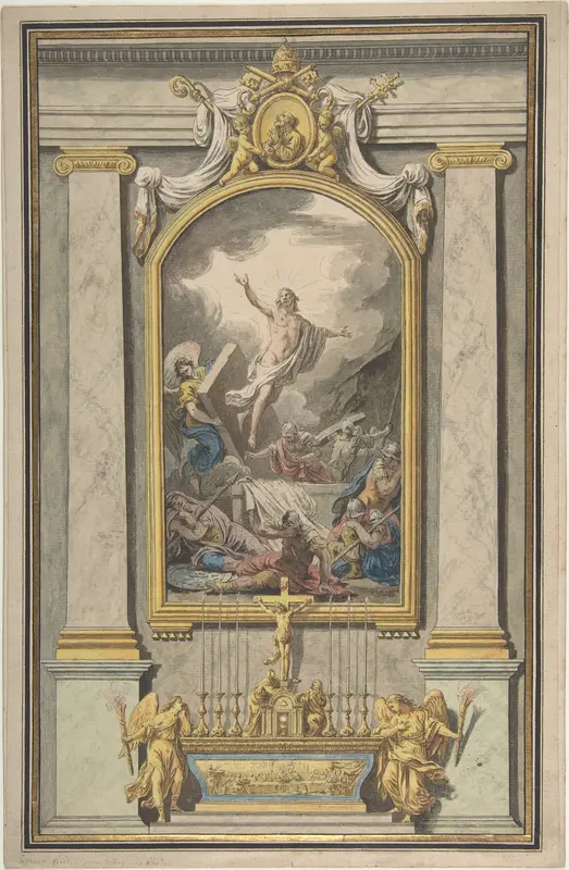 The Resurrection Wall Art by Louis Lagrenée - High-Resolution Digital Print