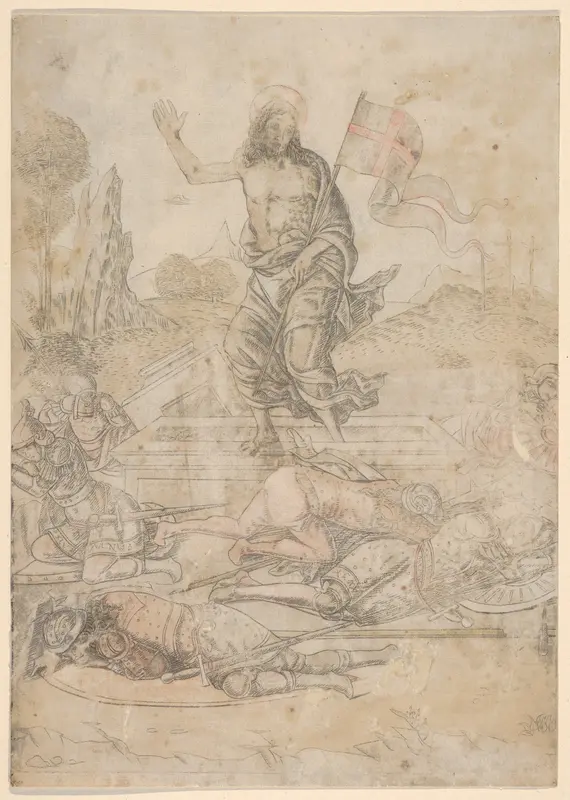 The Resurrection, from Life of the Virgin and Christ Wall Art by Francesco Rosselli - High-Resolution Digital Print