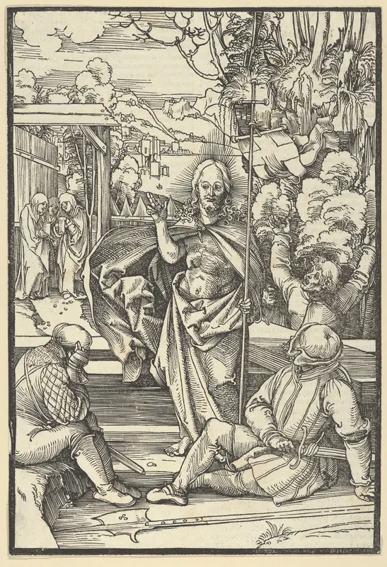 The Resurrection, from Speculum passionis domini nostri Ihesu Christi Wall Art by Hans Schäufelein - High-Resolution Digital Print