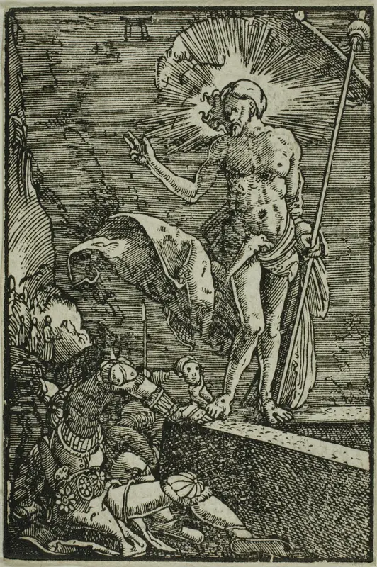 The Resurrection, from The Fall and Redemption of Man Wall Art by Albrecht Altdorfer - High-Resolution Digital Print