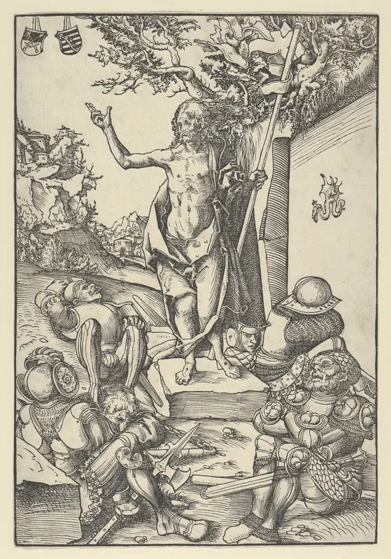 The Resurrection, from "The Passion" Wall Art by Lucas Cranach the Elder - High-Resolution Digital Print