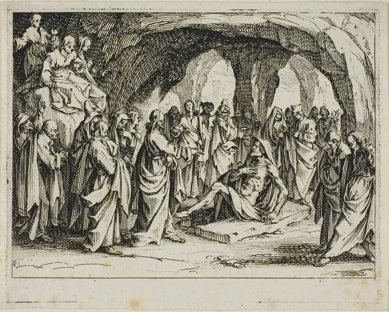 The Resurrection of Lazarus, from The New Testament