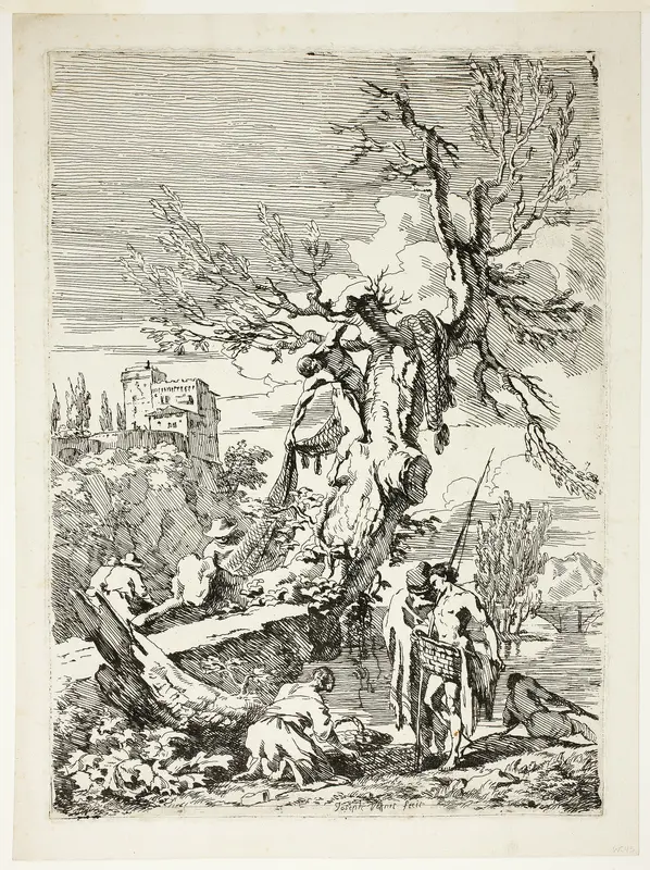 The Return from Fishing Wall Art by Claude Joseph Vernet - High-Resolution Digital Print