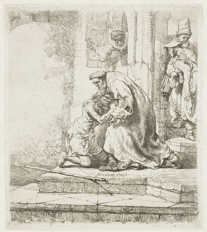 The return of the prodigal son Wall Art by Unknown - High-Resolution Digital Print