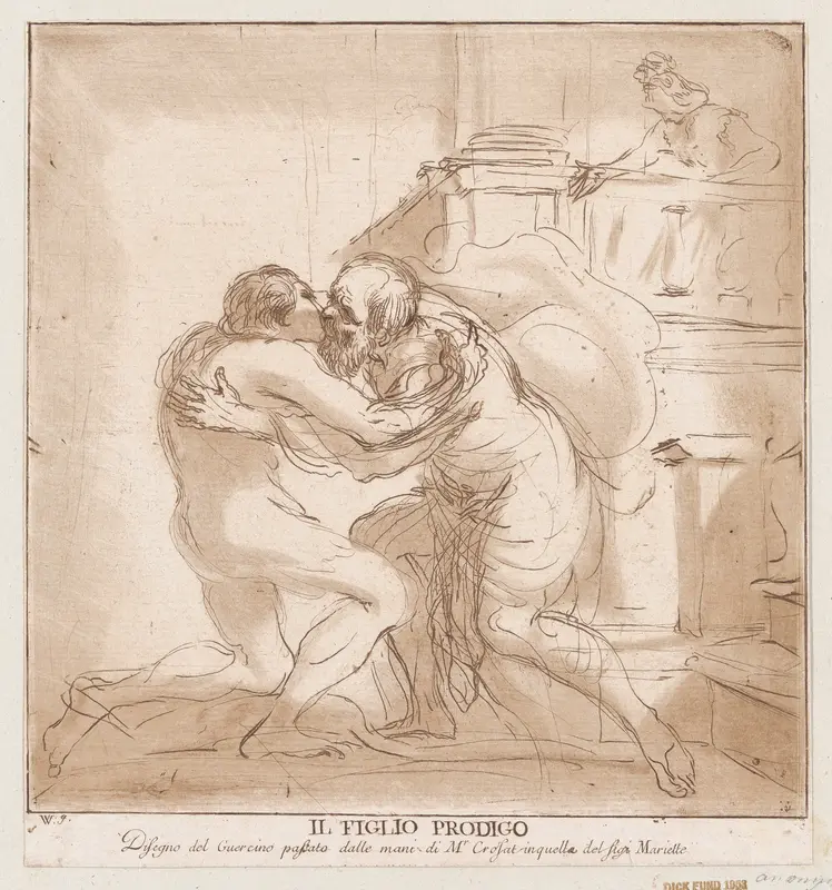 The Return of the Prodigal Son Wall Art by Vincenzio Vangelisti - High-Resolution Digital Print