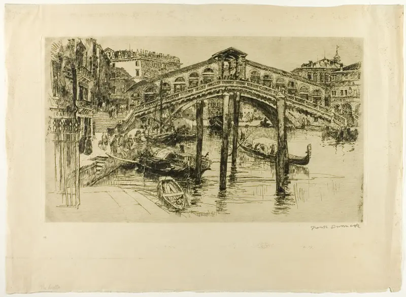 The Rialto, Venice Wall Art by Frank Duveneck - High-Resolution Digital Print