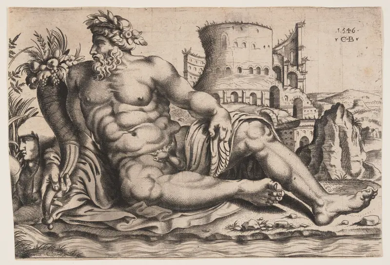 The River Nile Wall Art by Cornelis Bos - High-Resolution Digital Print