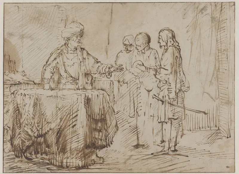 The Roman Centurion Cornelius Sending his Men to Joppa Wall Art by Unknown - High-Resolution Digital Print