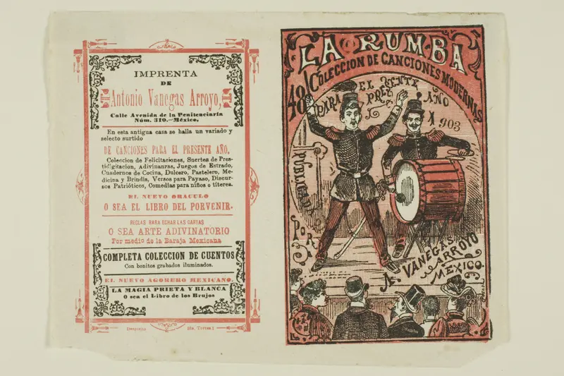 The Rumba Wall Art by José Guadalupe Posada - High-Resolution Digital Print
