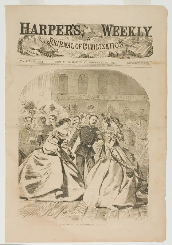 The Russian Ball—In the Supper Room