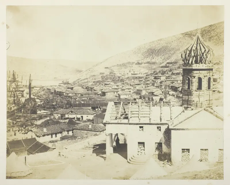 The Russian Church & Town of Balaklava