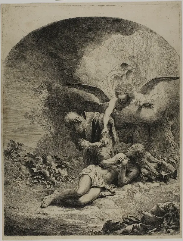 The Sacrifice of Abraham Wall Art by Ferdinand Bol - High-Resolution Digital Print