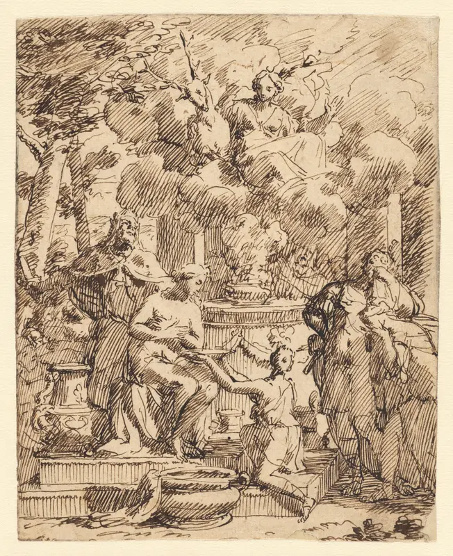 The Sacrifice of Iphigenia Wall Art by Gerard de Lairesse - High-Resolution Digital Print