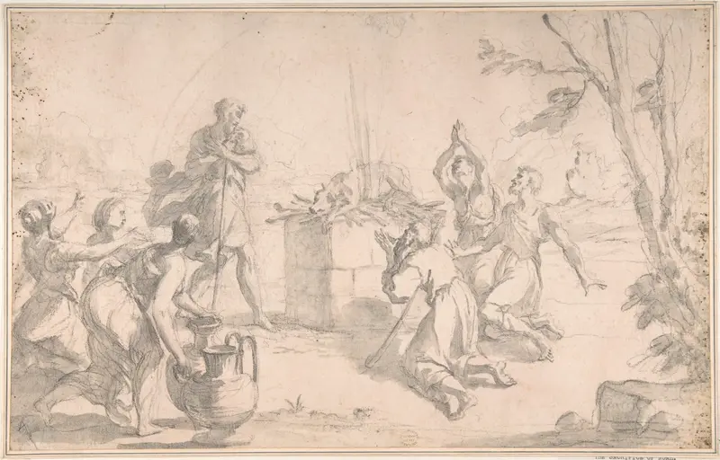The Sacrifice of Noah Wall Art by Aureliano Milani - High-Resolution Digital Print