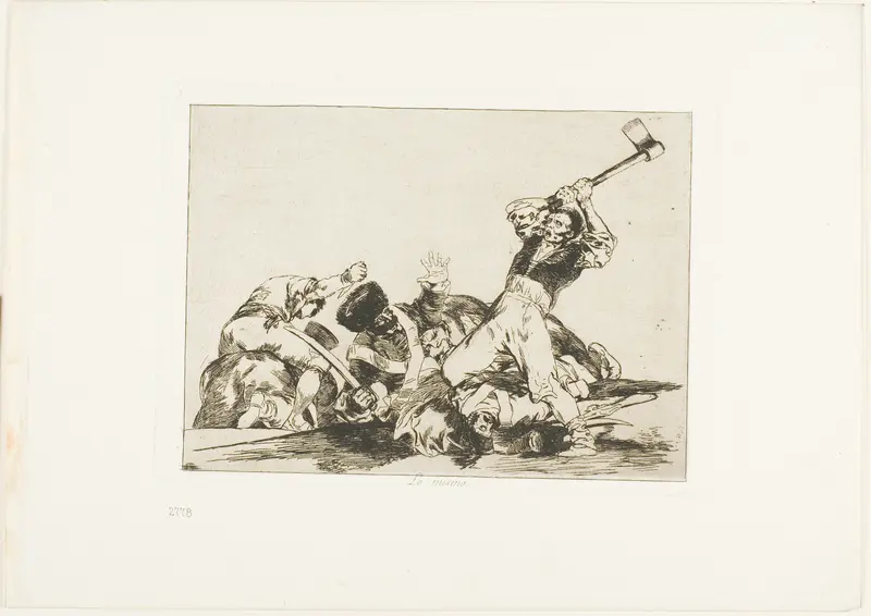 The Same, plate three from The Disasters of War