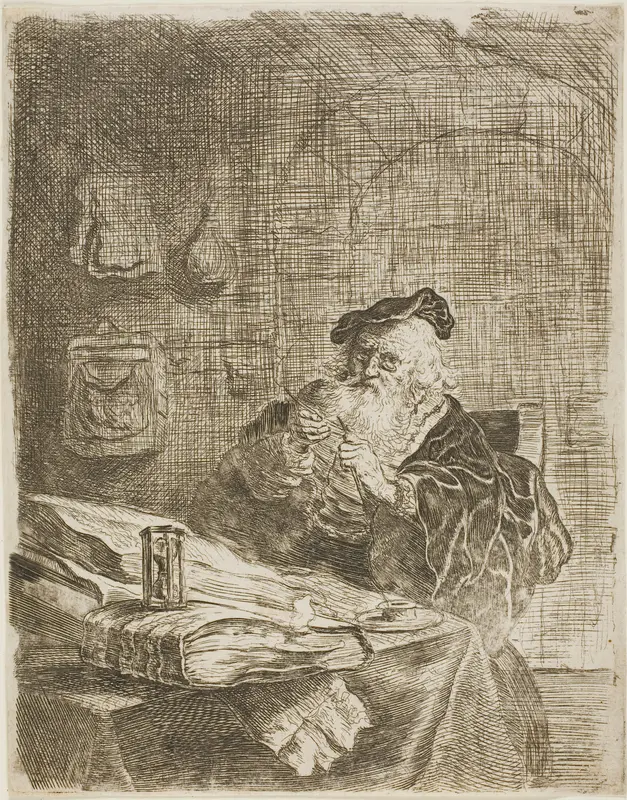 The Scribe Wall Art by Salomon de Koninck - High-Resolution Digital Print