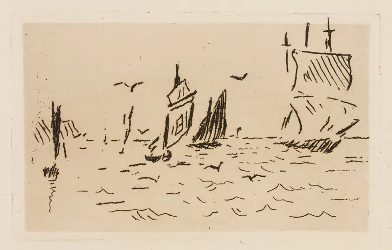 The Sea, plate 7 from Le Fleuve