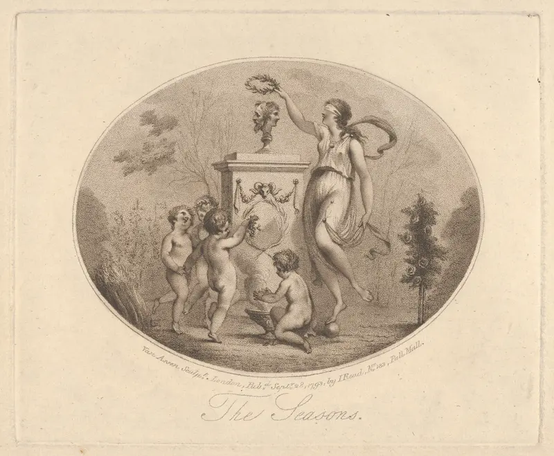 The Seasons Wall Art by Benedictus Antonio van Assen - High-Resolution Digital Print