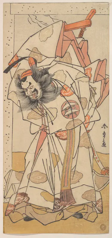 The Second Nakajima Mihoemon in the Role of Sadaijin Jihei
