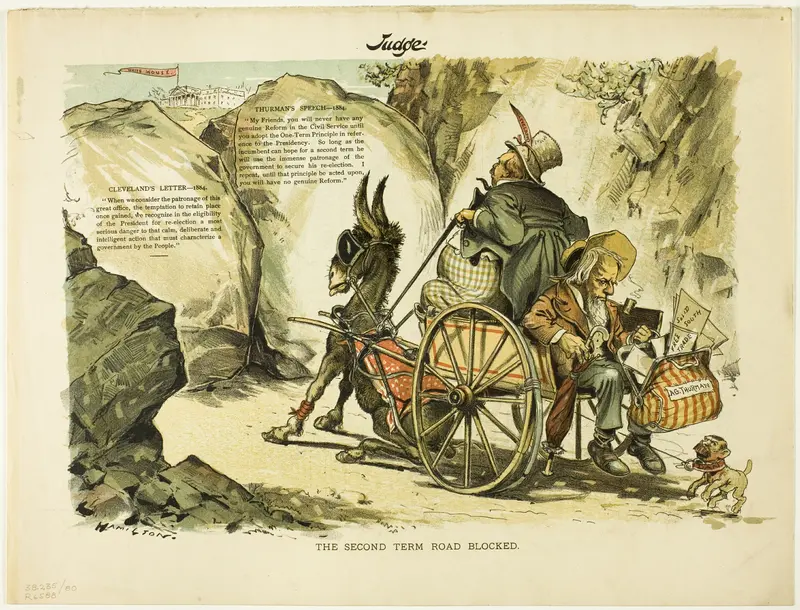 The Second Term Road Blocked, from Judge Wall Art by Grant Hamilton - High-Resolution Digital Print