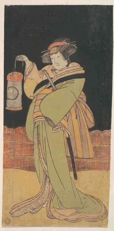 The Second Yamashita Kinsaku as a Woman Standing at Night