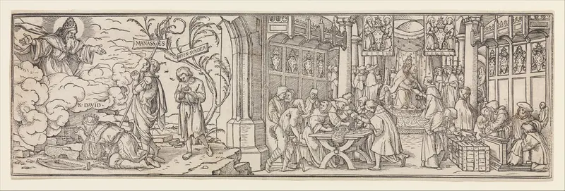 The Selling of Indulgences Wall Art by Hans Holbein the Younger - High-Resolution Digital Print