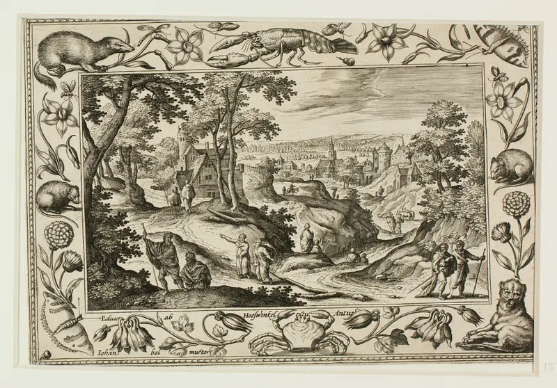 The Sending Out of the Apostles, from Landscapes with Old and New Testament Scenes and Hunting Scenes