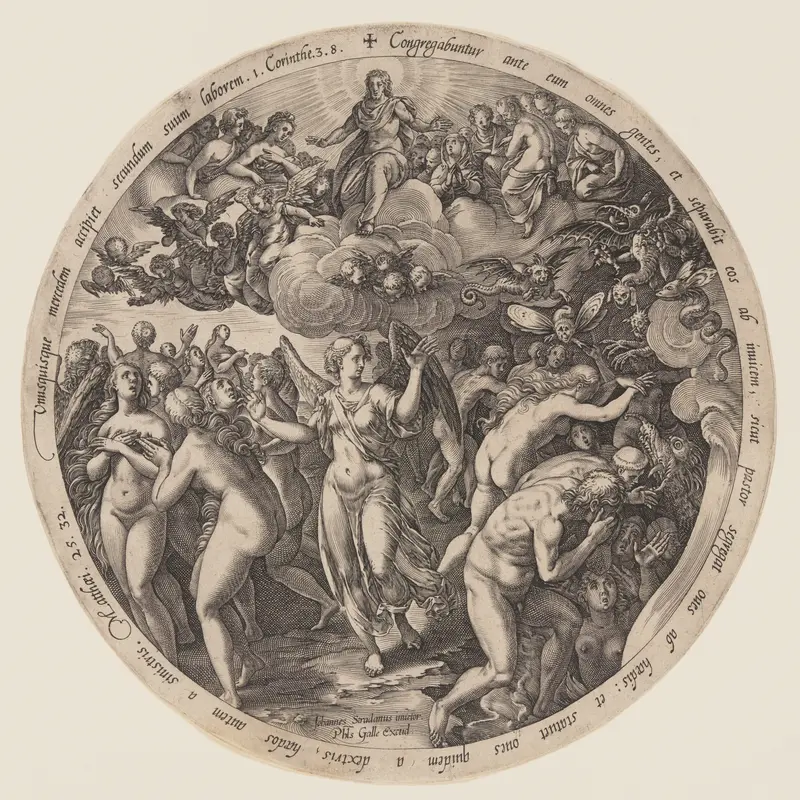 The Separation of the Blessed and the Damned