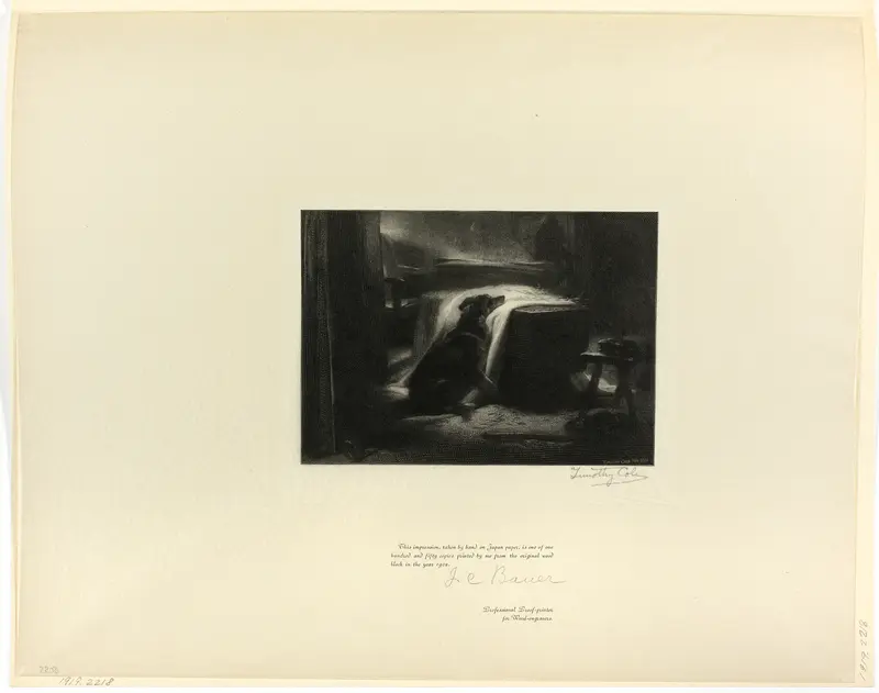 The Shepherd's Chief Mourner, from Old English Masters