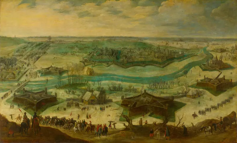 The Siege of Jülich, 1621-22 Wall Art by Unknown - High-Resolution Digital Print