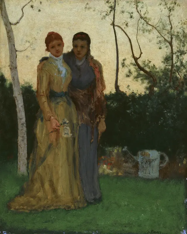 The Sisters Wall Art by George Inness - High-Resolution Digital Print
