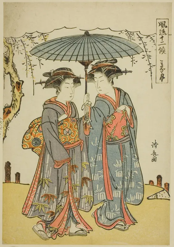 The Sixth Month (Minatsuki), from the series "Fashionable Twelve Months (Furyu juniko)"
