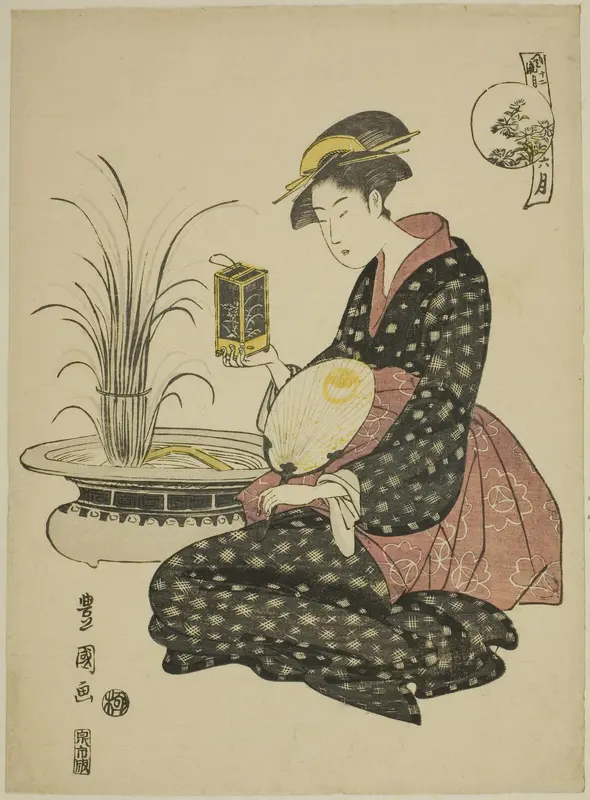 The Sixth Month (Roku gatsu), from the series "Fashionable Twelve Months (Furyu junikagetsu)"