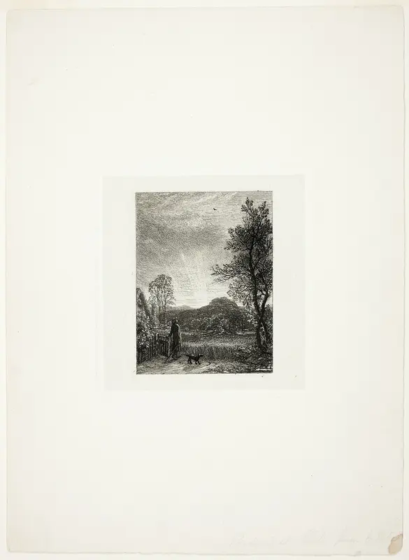 The Skylark Wall Art by Samuel Palmer - High-Resolution Digital Print