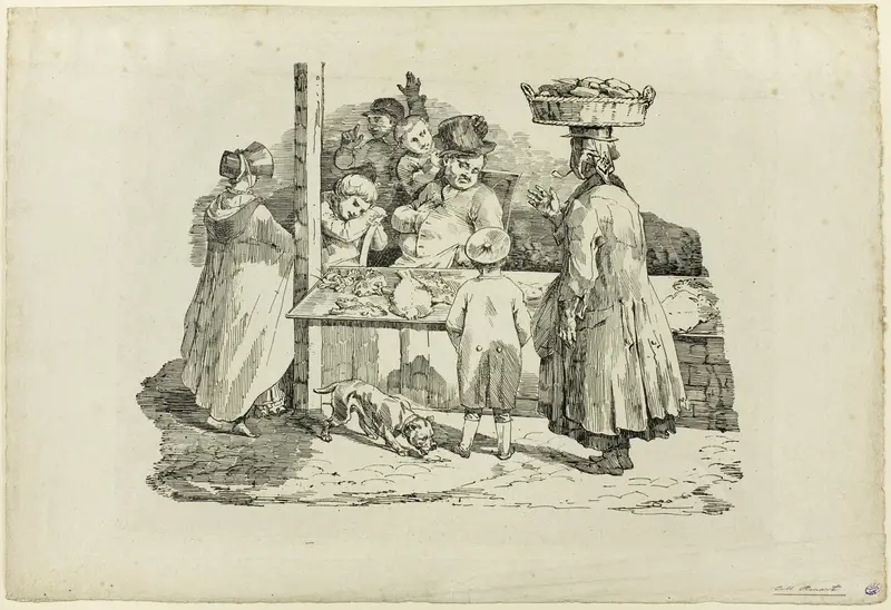 The Sleeping Fishmonger