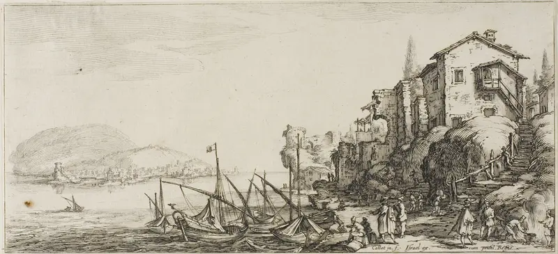 The Small Port, from Various Scenes Designed in Florence
