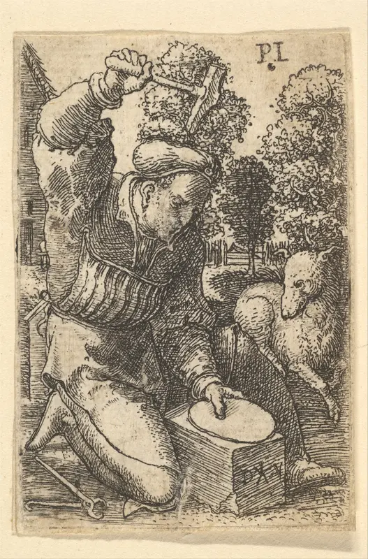 The Smith Wall Art by Dirck Vellert - High-Resolution Digital Print