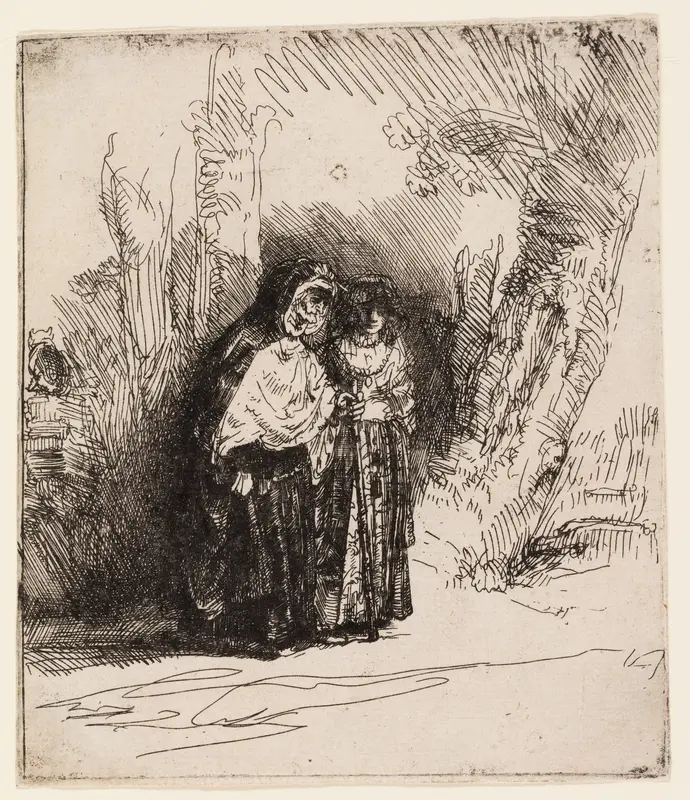 The Spanish Gypsy 'Preciosa' Wall Art by Rembrandt van Rijn - High-Resolution Digital Print