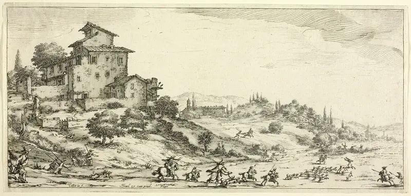 The Stag Hunt, from Various Scenes Designed in Florence