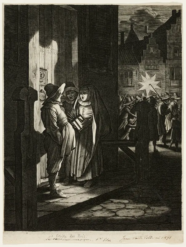 The Star of the Magi Wall Art by Jan van de Velde, II - High-Resolution Digital Print