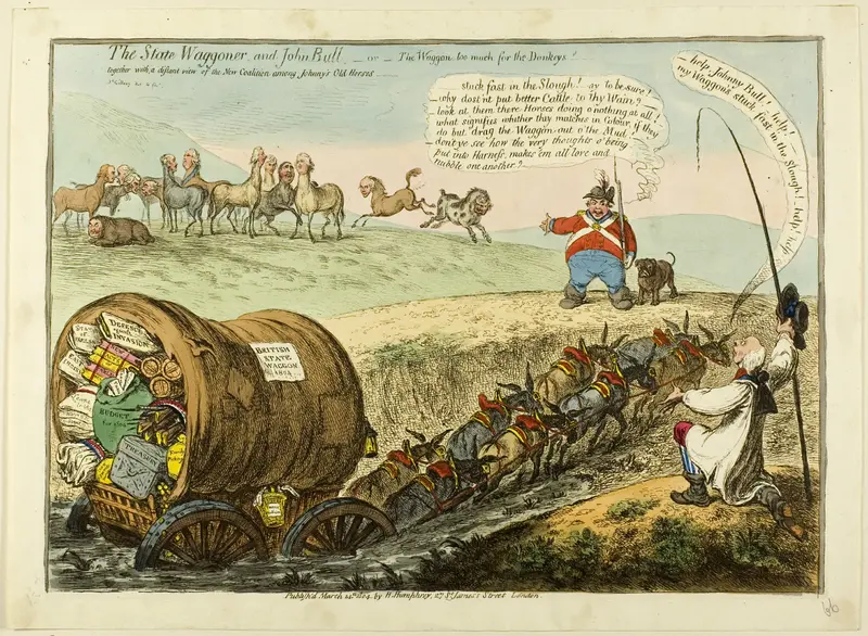The State Waggoner and John Bull