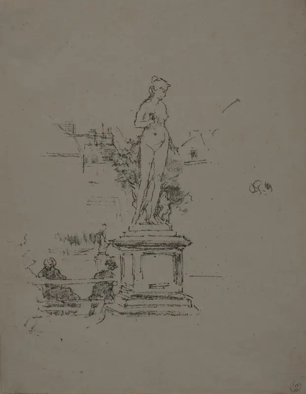 The Statue, Luxembourg Gardens