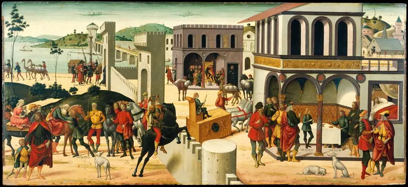 The Story of Joseph Wall Art by Biagio d'Antonio - High-Resolution Digital Print