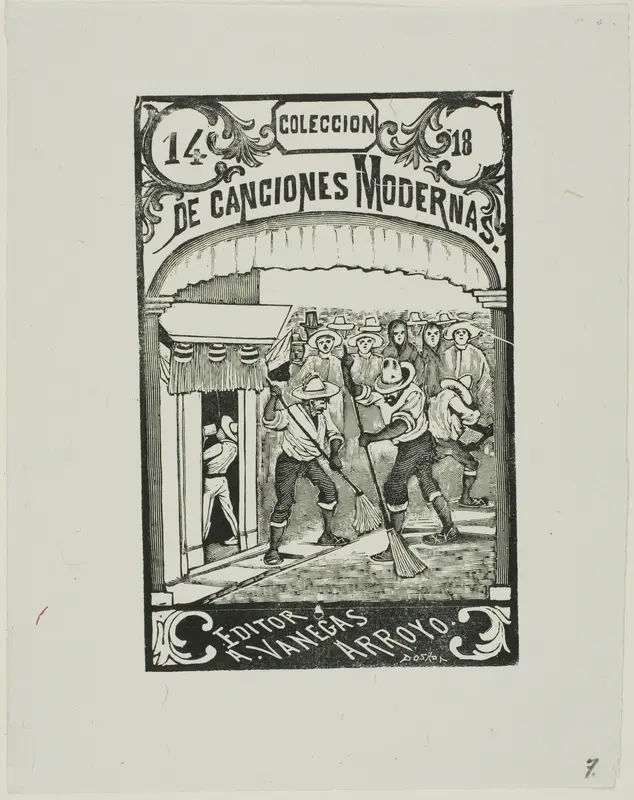 The Streetcleaners Wall Art by José Guadalupe Posada - High-Resolution Digital Print