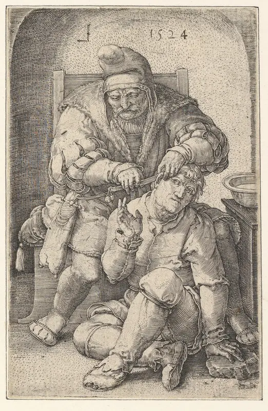 The Surgeon Wall Art by Lucas van Leyden - High-Resolution Digital Print