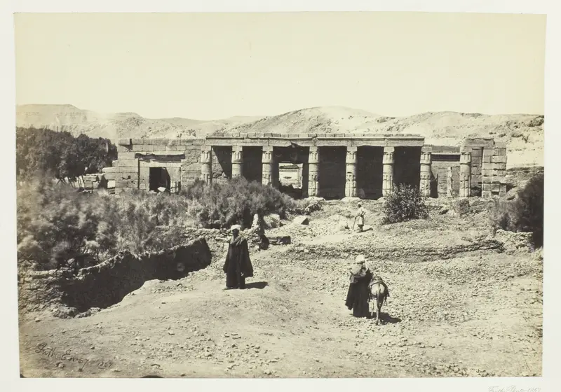 The Temple of Goorneh, Thebes