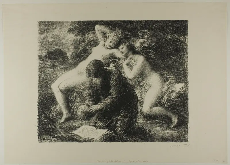 The Temptation of St. Anthony, from the third album of L'Estampe originale