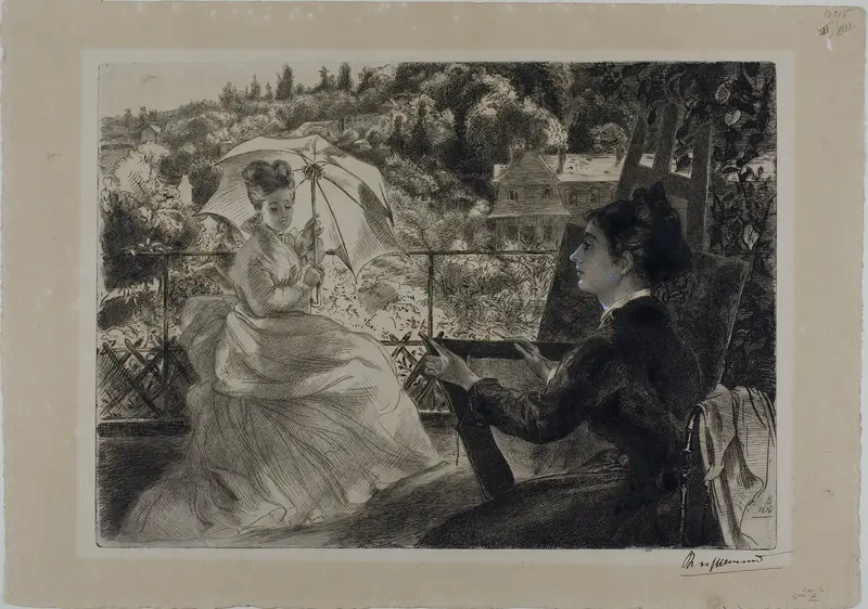The Terrace of the Villa Brancas