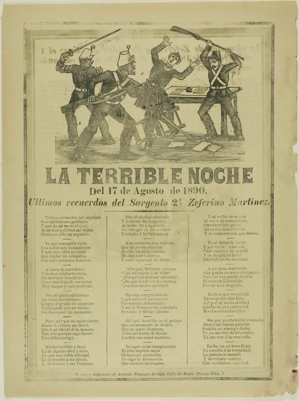 The Terrible Night Wall Art by José Guadalupe Posada - High-Resolution Digital Print