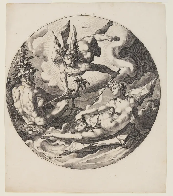The Third Day, plate 4, from Creation of the World